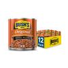 BUSH'S BEST 16 oz Canned Original Baked Beans, Source of Plant Based Protein and Fiber, Low Fat, Gluten Free, (Pack of 12) view 1