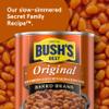 BUSH'S BEST 16 oz Canned Original Baked Beans, Source of Plant Based Protein and Fiber, Low Fat, Gluten Free, (Pack of 12) view 4