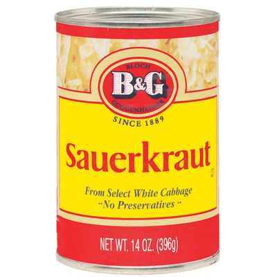 B&G Sauerkraut, 14.4 Ounce Can