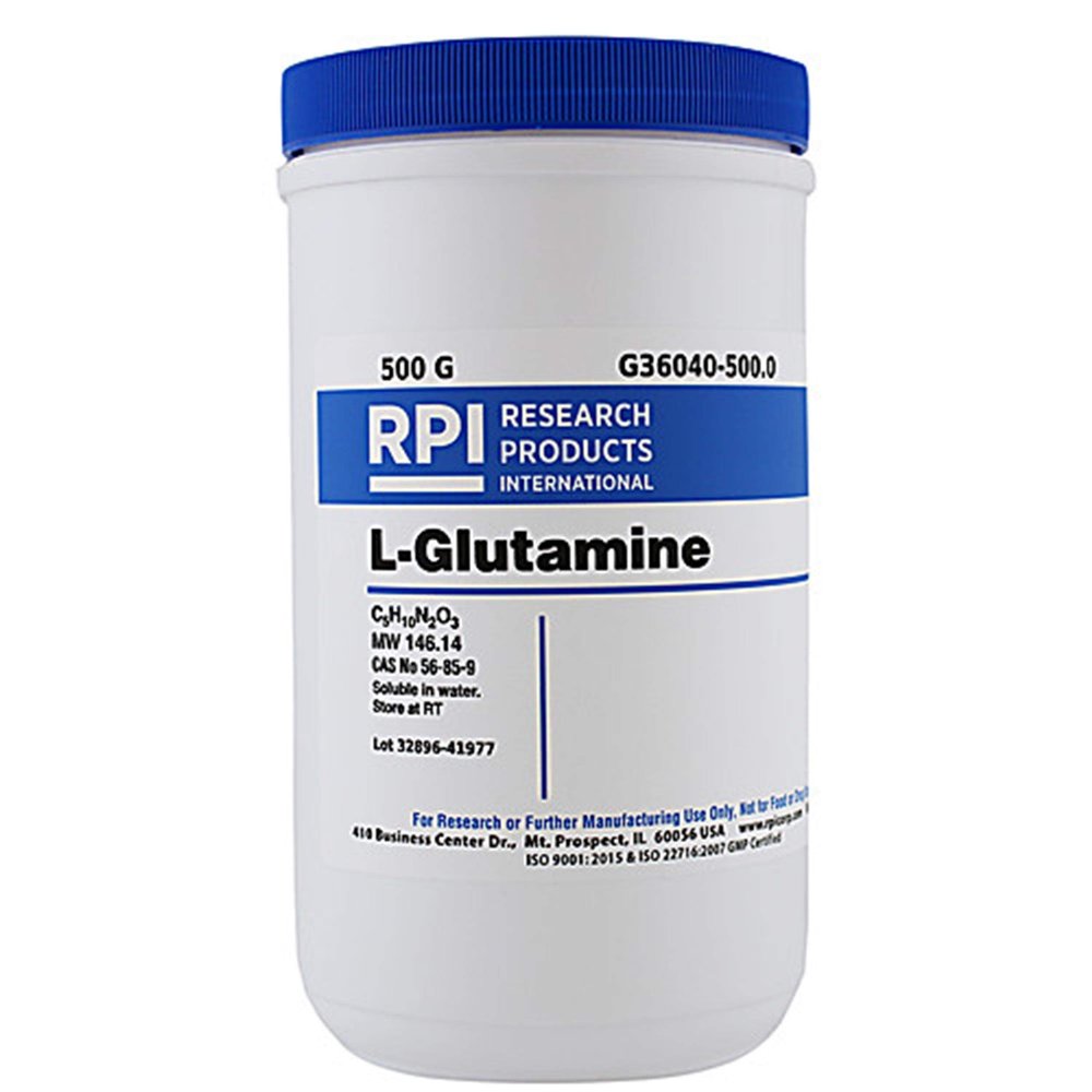 RPI G36040-500.0 L-Glutamine, 500g