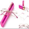 2 Packs Nebee Fashion Pocket Readers Ultra Slim Compact Reading Glasses Spring Temple w/Portable Nebee Fashion Pocket Clip Aluminum Case Pink +1.75 view 3