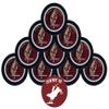 Jake's Mint Chew Cinnamon 10 Cans with DC Crafts Nation Skin Can Cover - Cowboy view 1