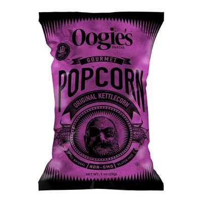 Oogie's Gourmet Popcorn | 20 Pack | Original Kettlecorn Flavor | Gluten Free Popcorn Snacks | 1oz Individual Bags