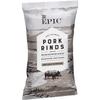 EPIC Sea Salt and Pepper Pork Rinds, Keto and Paleo Friendly, Protein Snacks, 2.5 oz view 1
