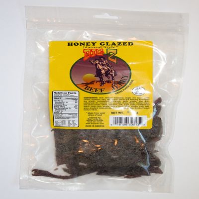 Big Z Jerky Honey Glazed Beef Jerky