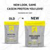 Ascent Casein Protein Powder - 25g Micellar Casein Powder with Zero Artificial Flavors & Sweeteners, Gluten-Free, No Added Sugar, 4.9g BCAA, 2.2g Leucine - Vanilla Bean, 2 Pounds view 2