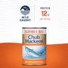 Bumble Bee Chub Mackerel, 15 oz Can - Canned Mackerel Fish, High Protein Keto Food, Gluten Free view 3