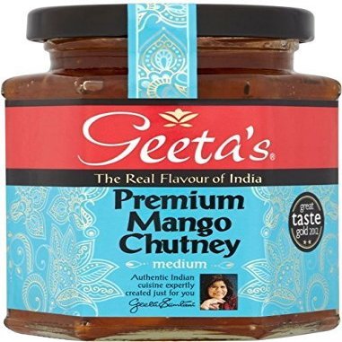 Geeta's Premium Mango Chutney (320g) - Pack of 6 by Geeta's