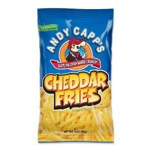 Andy Capps Cheddar Fries - 3 oz. bag, 12 per case by Andy Capp's