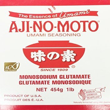 16oz Ajinomoto Umami Seasoning MSG Monosodium Glutamate, Made in USA, Pack of 2 by Ajinomoto