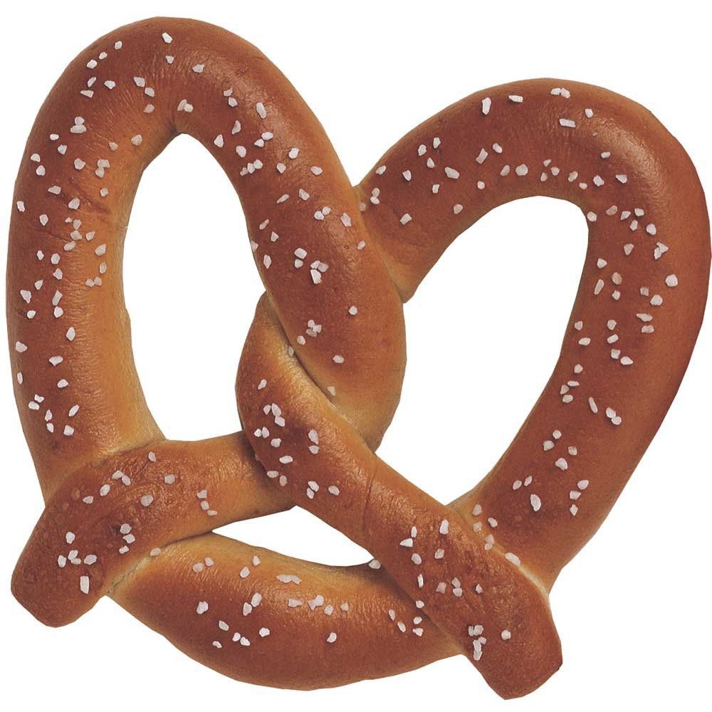 J and J Snack Jumbo Soft Pretzel, 7 Ounce -- 40 per case.