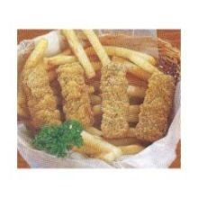 Beef Steak Finger - Fritter, 160 Pieces of 1 Ounce, 10 Pound -- 1 each.