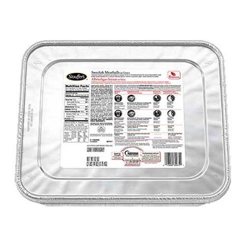 Nestle Stouffers Swedish Meatball in Gravy, 62 Ounce -- 4 per case.