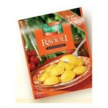 Seviroli Foods Large Round Cheese Ravioli Pasta, 5 Pound -- 2 per case.