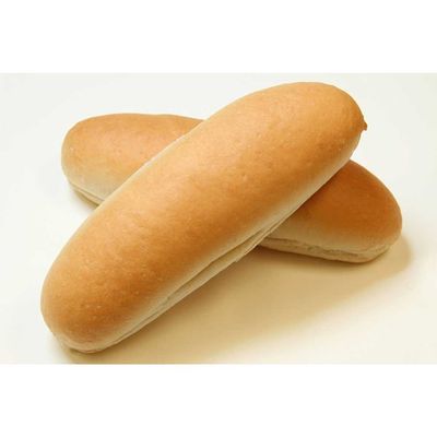Rotellas White Solid Hoagie, 8 inch -- 36 per case.