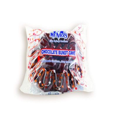 Ne-Mos Chocolate Bundt Cake, 4.25 Ounce -- 12 per case.