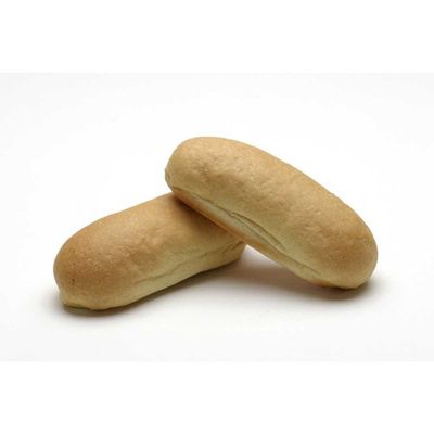 Rotellas Sliced Six Brat Bun, 5.5 inch Length -- 54 per case.