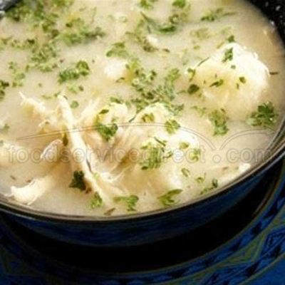 Taste Traditions Chicken with Dumpling Soup - 8 lb. package, 2 per case