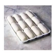 Bridgford Foods Proof and Bake White Bun Dough Loaf, 4 Ounce -- 80 per case.