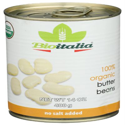 Bioitalia Organic Butter Beans, 14 oz