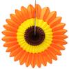 3-Pack 18 Inch Tissue Paper Fanburst Decoration (Fall - Orange/Gold/Brown) view 1