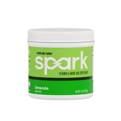 AdvoCare Spark Vitamin & Amino Acid Supplement - Focus & Energy Drink Powder Mix with Vitamin A, B-6, C & E - Also Includes L-Carnitine & L-Tyrosine - Limeade - 42 Servings