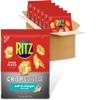 RITZ Crisp and Thins Salt and Vinegar Chips, Party Snacks, Bulk Snacks, 6 - 7.1 oz Bags view 1