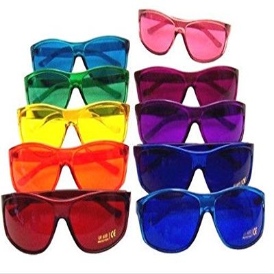 Color Therapy Pro Chakra Complete Set of 10 Glasses