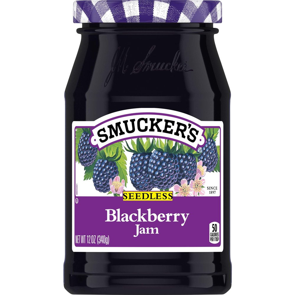 Smucker's Seedless Blackberry Jam, 12 Ounces