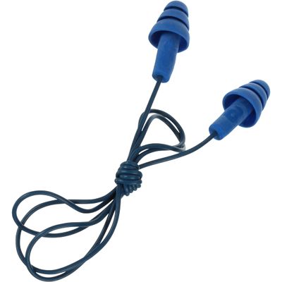 3M E-A-R UltraFit Ear Plugs 340-4017, Metal Detectable, Corded, Econopack, 200/Pack