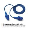 3M E-A-R UltraFit Ear Plugs 340-4017, Metal Detectable, Corded, Econopack, 200/Pack view 4