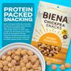 BIENA Chickpea Snacks - Crunchy Roasted Chickpeas - High Fiber Protein Snacks for Adults and Kids - 8-Pack, 5 Ounce Bags - Honey Roasted view 2