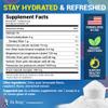 Dr. Berg Zero Sugar Hydration Keto Electrolyte Powder - Enhanced w/ 1000 mg of Potassium & Real Pink Himalayan Salt (NOT Table Salt) - Raspberry & Lemon Flavor Hydration Drink Supplement - 50 Servings view 3