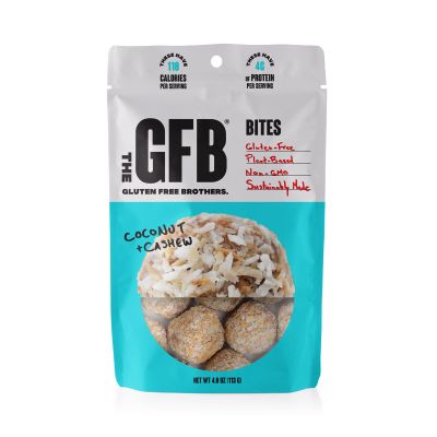 The GFB Protein Bites, Coconut Cashew Crunch, 4 Ounce (Pack of 6), Gluten Free, Non GMO