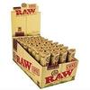 Raw Cone 1.25 Size Unrefined Rolling Paper 32-6 Cone Display view 1