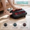 Nekteck Foot Massager with Heat, Shiatsu Heated Electric Kneading Foot Massager Machine for Neuropathy, Plantar Fasciitis, Feet Massage for Pain Relief, Circulation, Valentines Gifts for Man Woman Her view 4