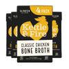 Chicken Bone Broth Soup by Kettle and Fire, Pack of 4, Keto Diet, Paleo Friendly, Whole 30 Approved, Gluten Free, with Collagen, 10g of protein,16.9 Oz (Pack of 4) view 1