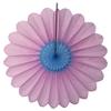 3-Pack 18 Inch Tissue Paper Fanburst Decoration (Pink/Blue) view 1