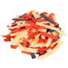 Fresh Gourmet Tri | Color Tortilla Strips | 1 Pound | Low Carb | Crunchy Snack and Salad Topper view 3