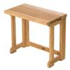 ARB Teak and Specialties Teak gate Leg 20" (51 cm) Shower Bench Fold, Brown view 1
