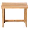 ARB Teak and Specialties Teak gate Leg 20" (51 cm) Shower Bench Fold, Brown view 2