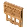 ARB Teak and Specialties Teak gate Leg 20" (51 cm) Shower Bench Fold, Brown view 3