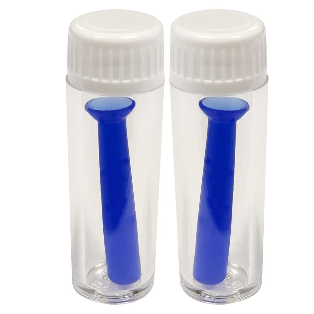 Hard/RGP Contact Lens Remover, Blue, 2 Pack