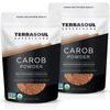 Terrasoul Superfoods Organic Carob Powder, 2 Lbs (2 Pack) - Cocoa Powder Alternative | High in Fiber view 1