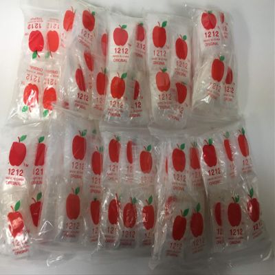 10000 PACK APPLE BRAND 2mil CLEAR BAGS 10,000 baggies resealable plastic (1212)