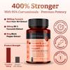 1100mg Turmeric and Curcumin x 180 Tablets - 6 Months Supply - w/95% Curcumin & 5mg Black Pepper Extract view 3