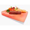 100% Natural Himalayan salt plate/slab/pink salt slab , 8" X 8" x 2" view 3