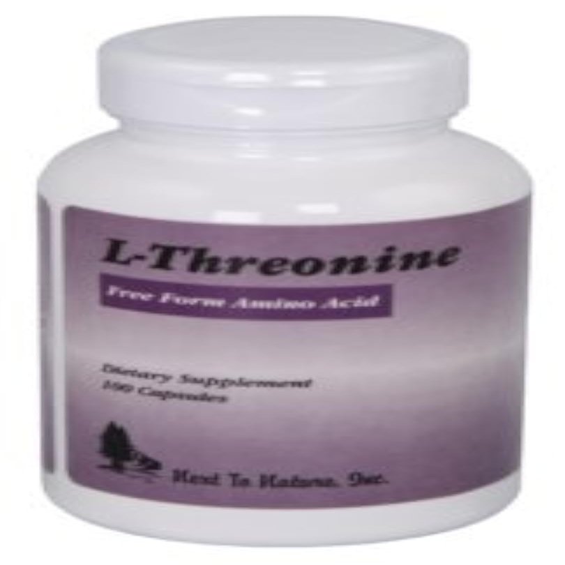Next To Nature, Inc L-Threonine 500 mg 100 caps