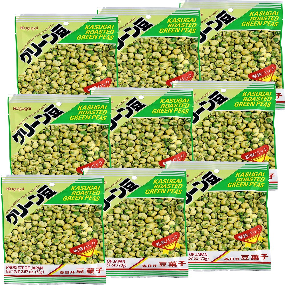 Kasugai Green Peas 2.57oz (9 Pack)