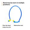 3M E-A-Rflex Hearing Protector with UltraFit 50020 350-1100 Protector, 6.63" Height, 8.75" Length, 2.5" Width, ABS/Elastomeric Polymer, One Size Fits Most, Blue/Yellow (Pack of 10) view 3